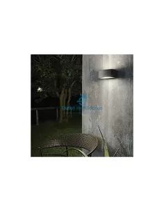 Ideallux 061580 Andromeda ap1 anthracite 1x60w e27 240v 2